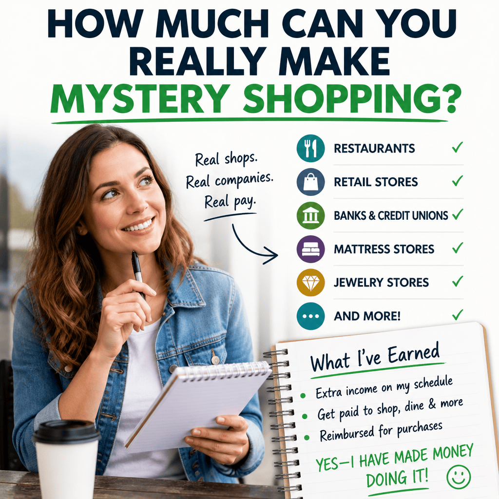 How Much Can You Really Make Mystery Shopping?